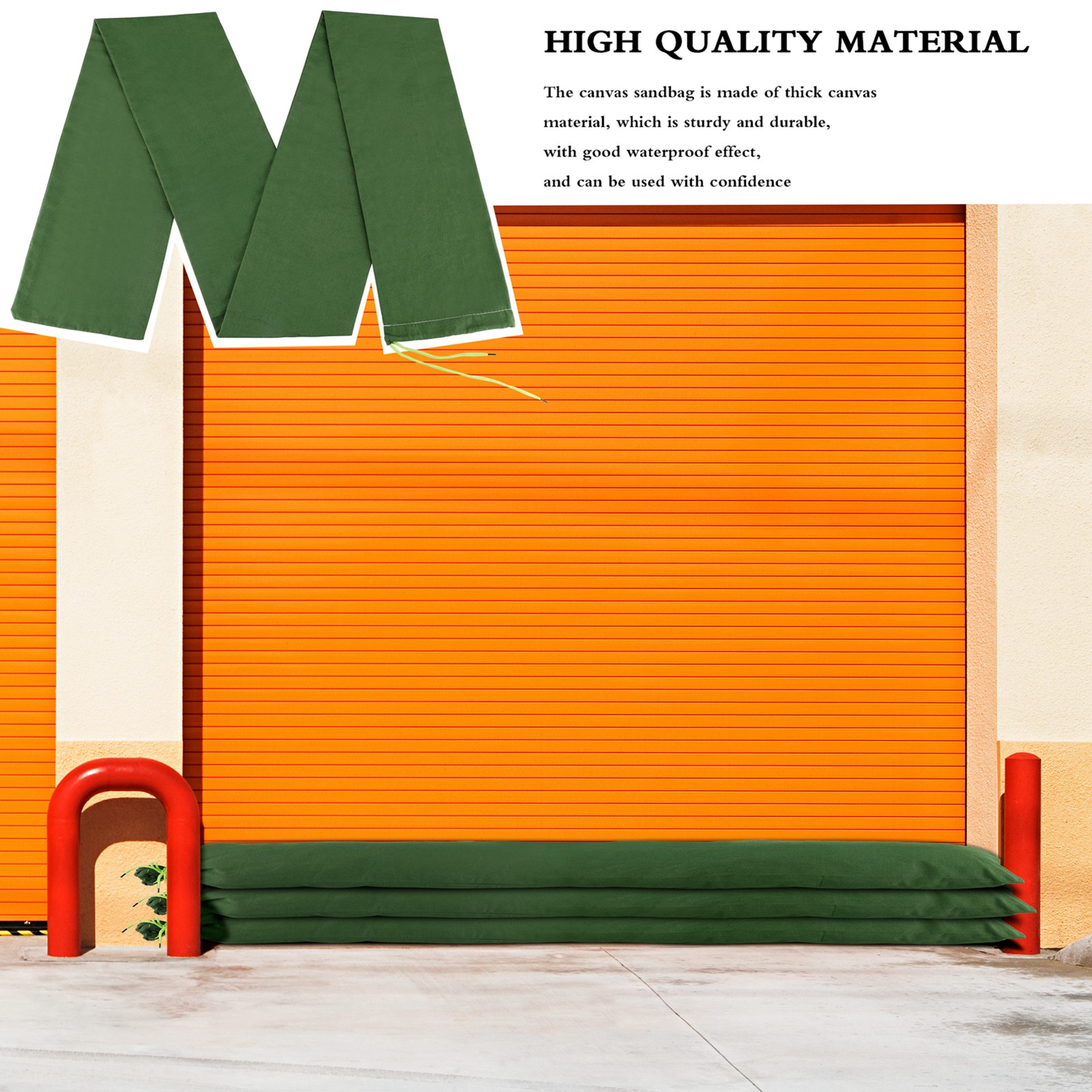 Flood Barrier Bag - Sac de sable long en toile