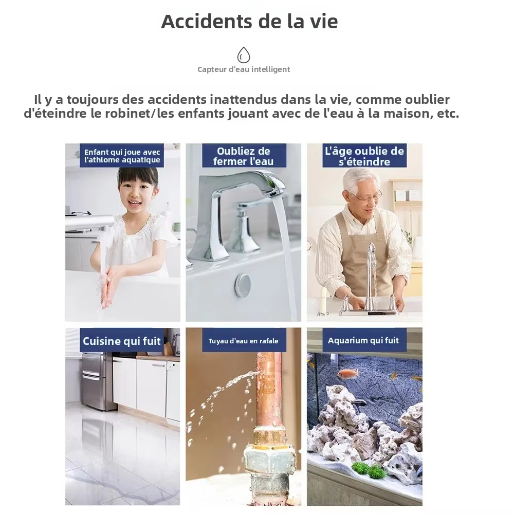 Fonctionne avec l'application  - Water Alarm Sensor avis et prix